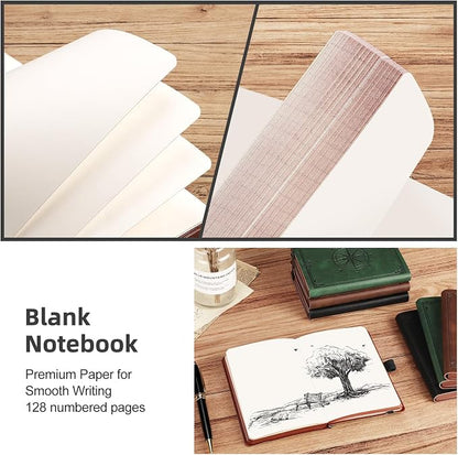AHGXG Small Blank Pocket Journal Notebook - Image 6