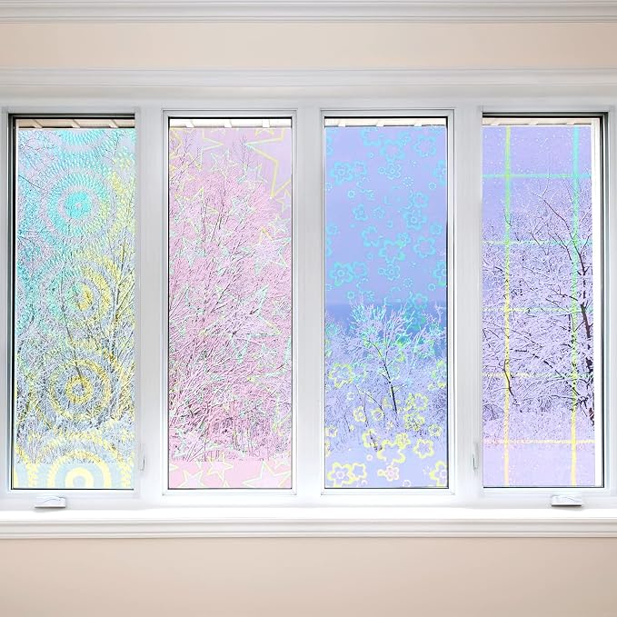 36 Sheets Holographic Sticker Paper Clear A4 Vinyl Sticker Paper Self Adhesive - Image 6