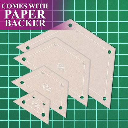 Quilting Acrylic Template Set | Precision Tools - Image 7