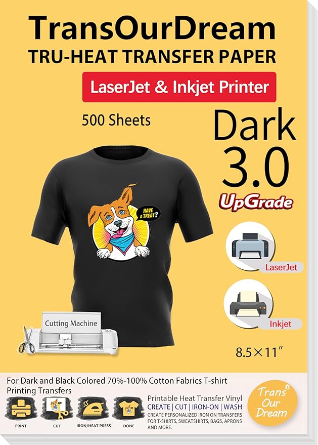 TransOurDream Tru-Heat Transfer Paper by TransOurDream