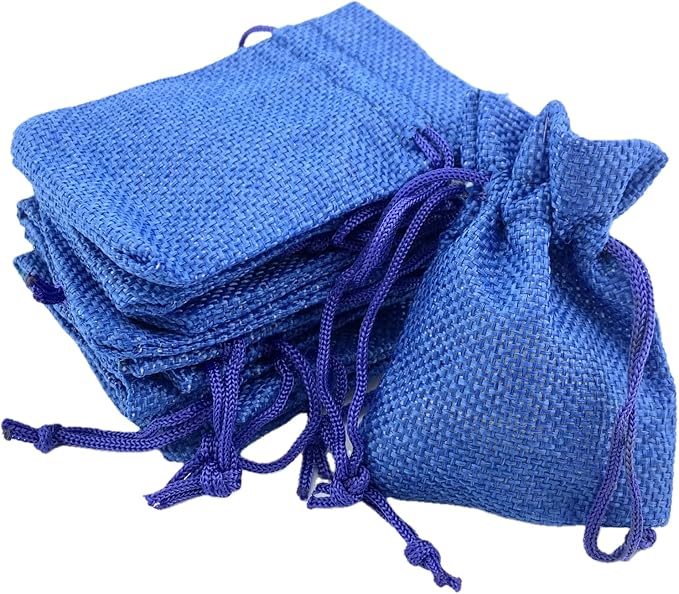 Palmhomee Pack of 25 Burlap Gift Bags by Palmhomee
