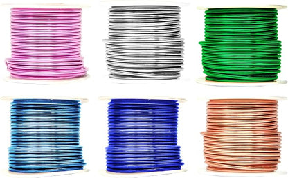 Mandala Crafts 12 Gauge Anodized Aluminum Craft Wire by MandalaCrafts
