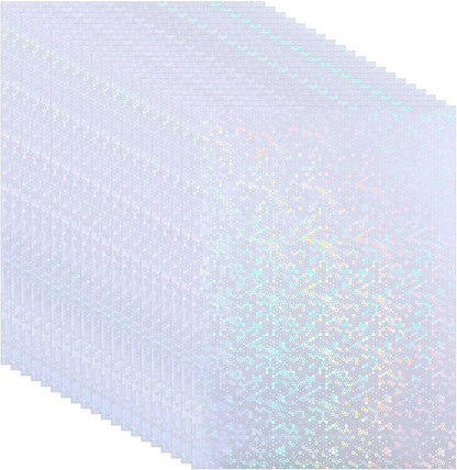 PATIKIL 8.3x5.8" Holographic Sticker Paper, 20Sheets A5 Polypropylene by PATIKIL
