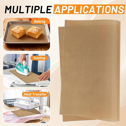 Svaldo Teflon Sheets for Heat Press 16x24, 3 Pack, Heat Press Paper for T Shirts - Image 4