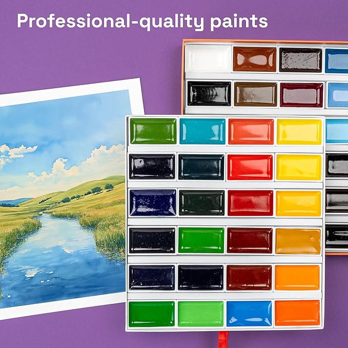 ARTISTRO Professional Watercolor Paint Set - Image 5