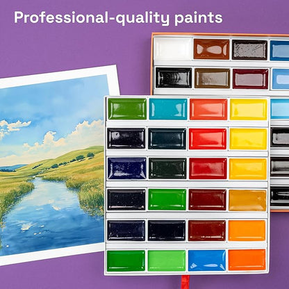 ARTISTRO Professional Watercolor Paint Set - Image 5