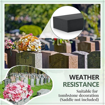 Lallisa 4 Pcs Reusable Floral Foam Blocks Water Weather Resistant Dry Floral - Image 5