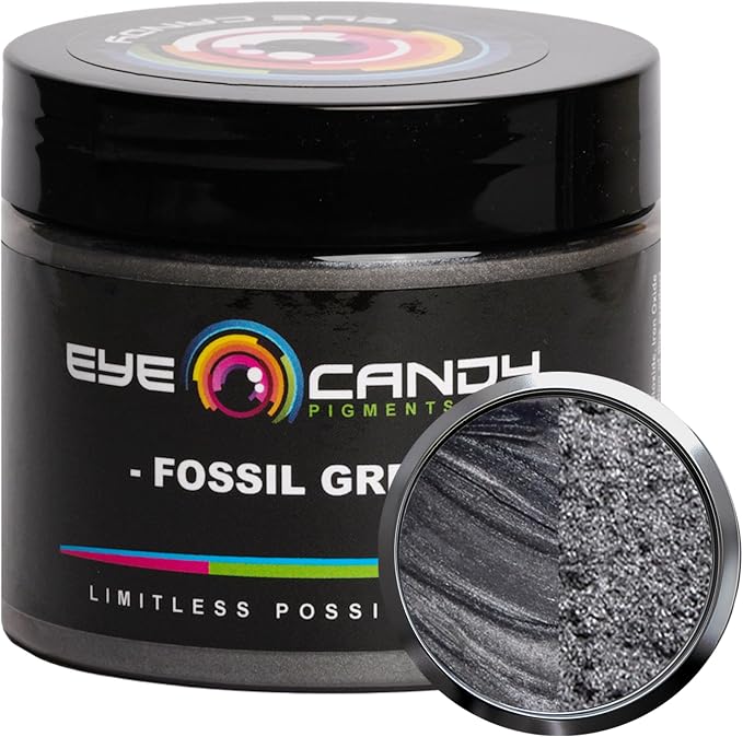 Eye Candy Pigments Premium Grey Mica Powder by EyeCandyPigments