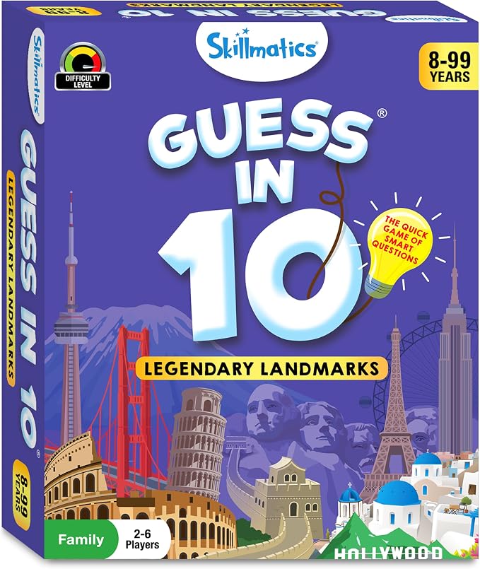 Skillmatics Guess in 10 Legendary Landmarks, Educational Travel Toys - Image 9