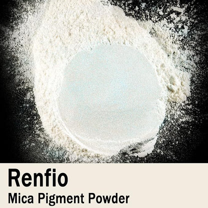 Renfio 100g Mica Powder Pigment, Metallic Natural Dye Mineral Pearl Shimmer - Image 2