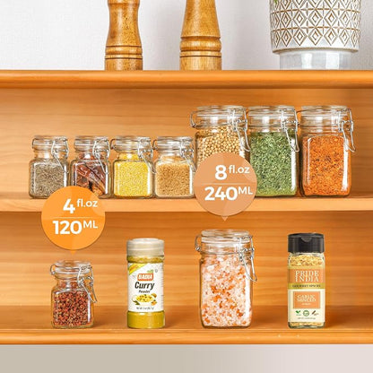 ComSaf 4 oz Glass Jars with Lid, Spice Jars, Small Mason Jar, Canning Jar - Image 7