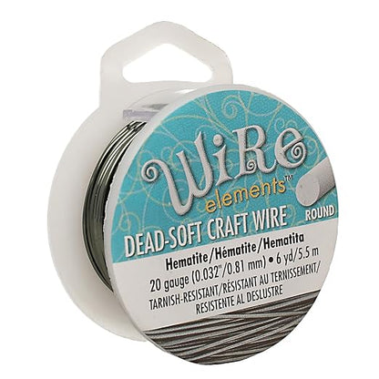 The Beadsmith Wire Elements Craft Wire – Tarnish Resistant, Soft Temper by TheBeadsmith