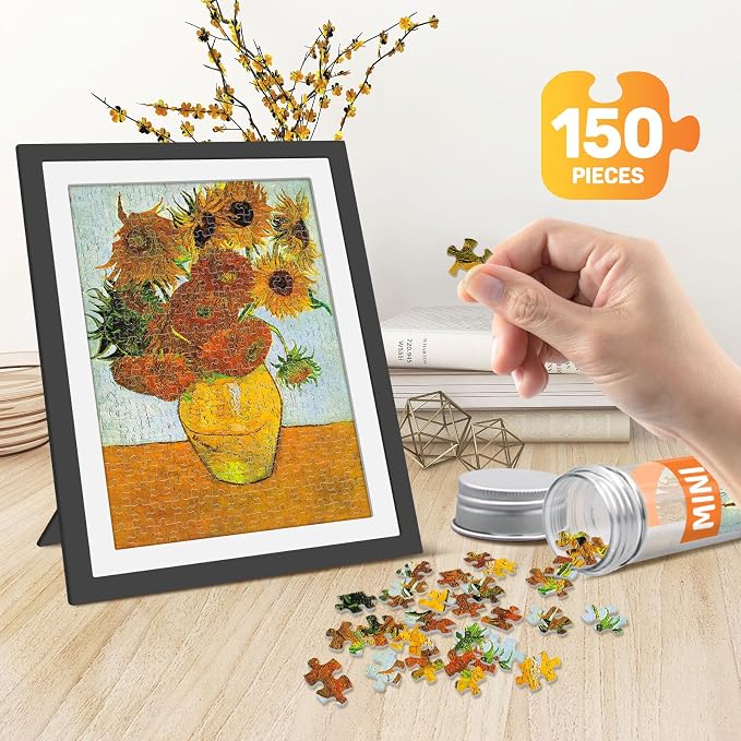 150 Puzzles Mini Jigsaw for Adults & Kids, 6 x 4 Small Capsule Tube Sets - Image 3
