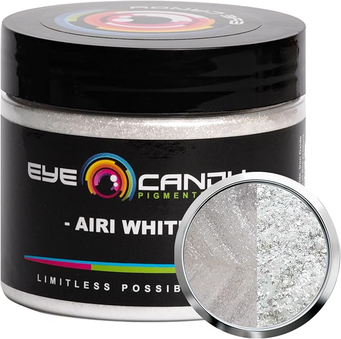 Eye Candy Pigments Premium White Mica Powder by EyeCandyPigments