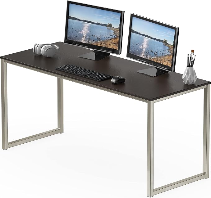 SHW Mission 55-Inch Home Office Computer Desk by SHW