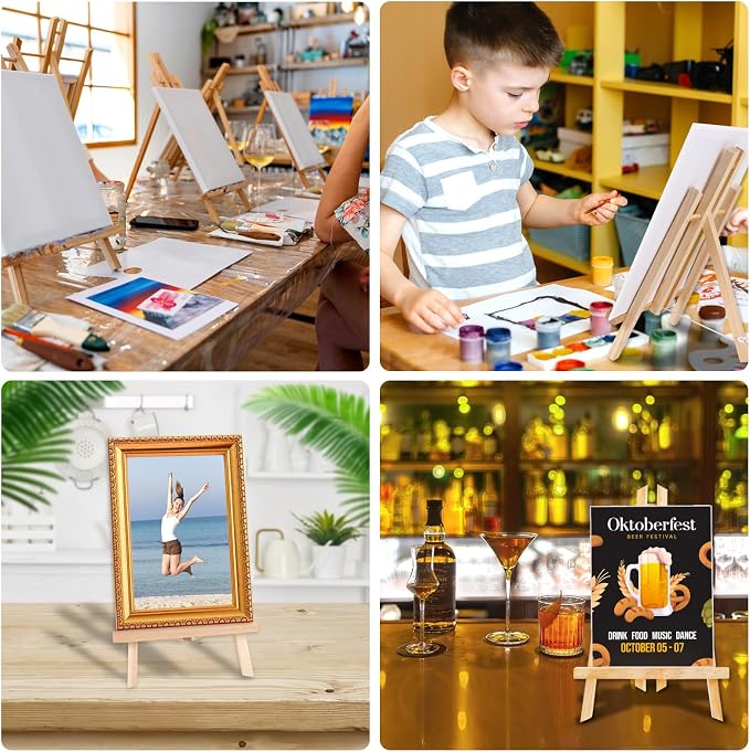 AROIC Wood Easels, Easel Stand for Painting Canvases, and Crafts., Painting - Image 6