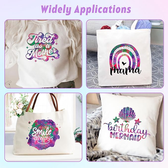Tintnut Purple Splash Heat Transfer Vinyl - Image 6