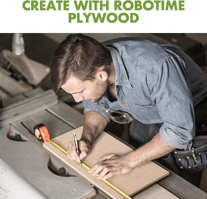 ROBOTIME 3mm Plywood 6 Pcs, 1/8 Maple Plywood - Image 5