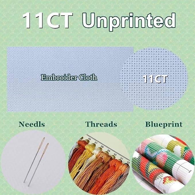 DMCXART Counted Cross Stitch Kits - Image 3