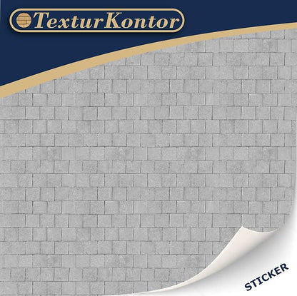 3 Sheets Self-Adhesive Decorative Film Paving Stones and Surfaces - Image 2
