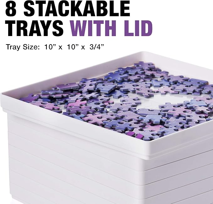 Tidyboss 8 Puzzle Sorting Trays - Image 4