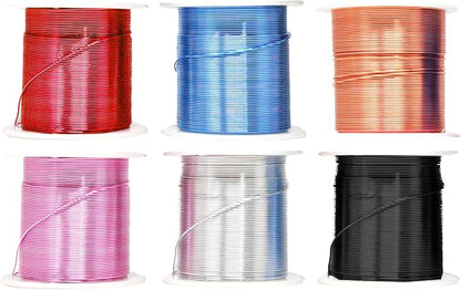 Mandala Crafts 22 Gauge Anodized Aluminum Craft Wire by MandalaCrafts
