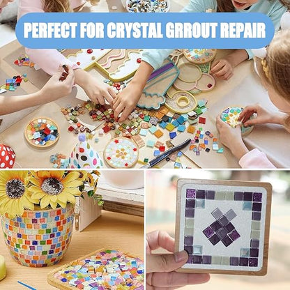 Mosaic Crystal Grout – Ultimate Grouting Solution & DIY Craft Essential - Image 5
