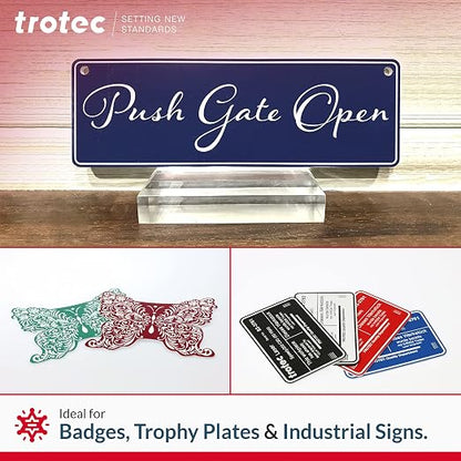 Trotec TroLase | 12"x24"x1/16", Guillotine | Made in USA - Image 6