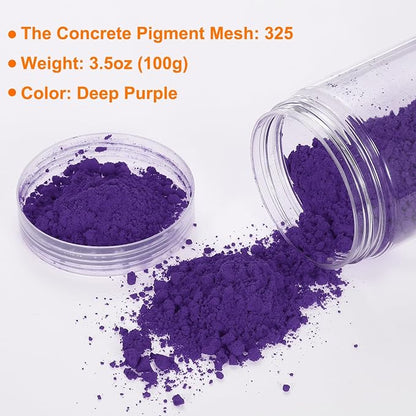 HARFINGTON Iron Oxide Powder Concrete Pigment 325 Mesh 3.5oz Iron Oxide Grout - Image 2