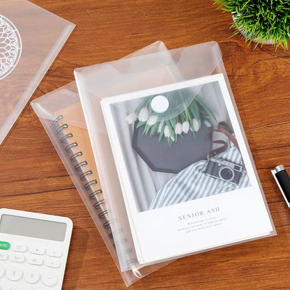 50 Packs Clear Stamp Die Storage Pockets Plastic Seal Bags Storage Case - Image 8