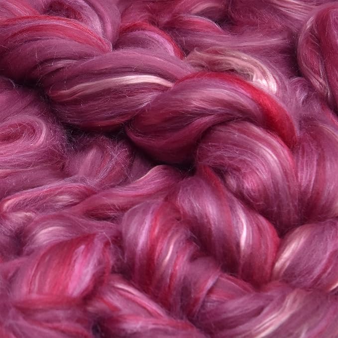 Merino Silk Luxe Tonal Designer Blend. Superfine Merino, Mulberry Silk - Image 6