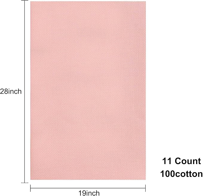 Aida Cloth 11 Count Cross Stitch Fabric - Image 2