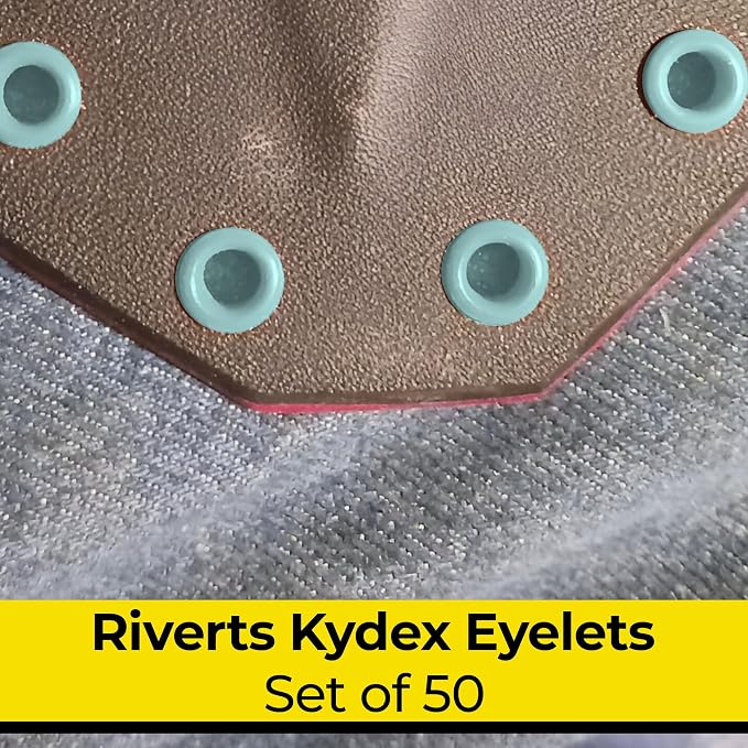 Kydex Rivets Eyelets, 8-8 1/4" Multicolored Grommet Eyelets - Image 2