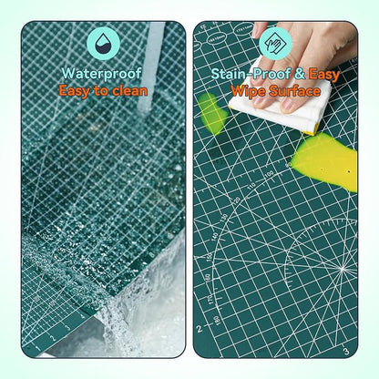 HTVRONT 5 Packs Self Healing Cutting Mat- 12" x 18” Double-Sided Cutting Mats - Image 7