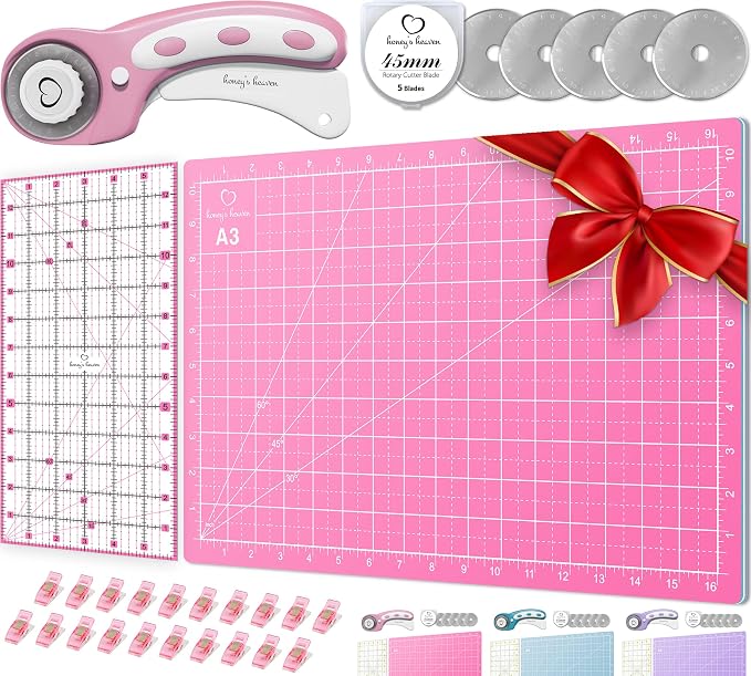 Rotary Cutter Set pink by HoneysHeaven