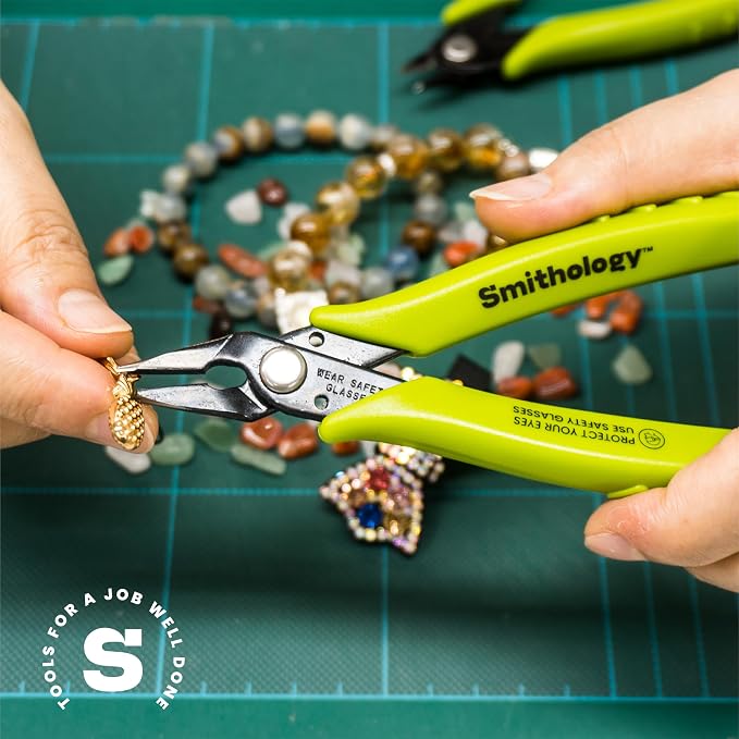 Smithology 5.3" Mini Needle Nose Pliers 3-Pack | Precision Long Nose Pliers - Image 5