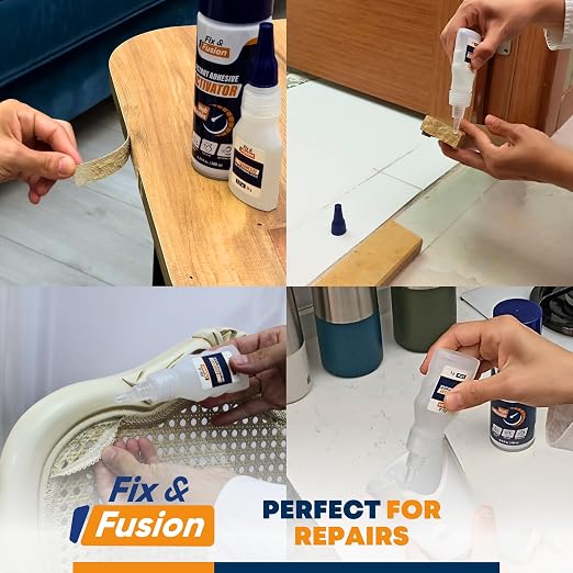 FIX & FUSION Ca Super Glue, Fast Adhesive/Cyanoacrylate Glue - Image 2
