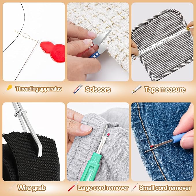 CousDUoBe Sewing Thimble Kit, thimbles - Image 6