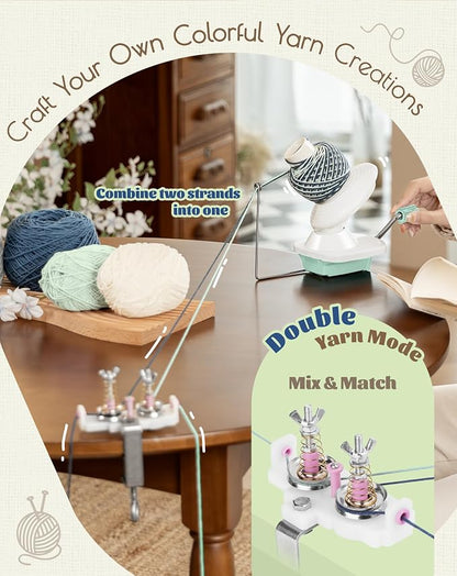 Adhafera Yarn Winder with Guide, Yarn Ball Winder - Image 3