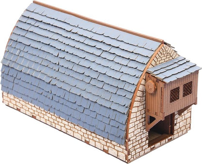 Medieval Barn DIY Building Kit for Teens and Adults, Suitable for Playing by IBuiltIt