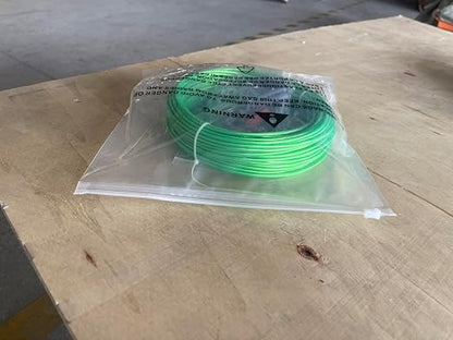 Turnbuckles for Cables Wire, 1/8" X 100Ft Green PVC Coated Wire Rope Kit - Image 12