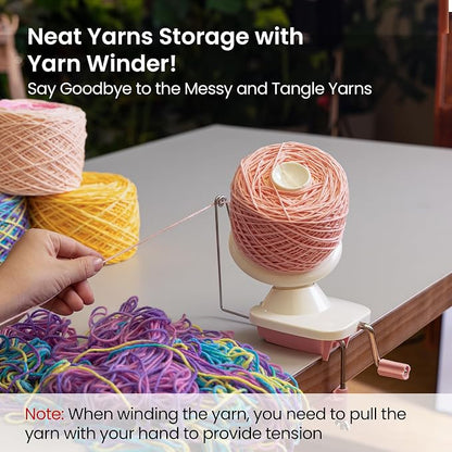 Yarn Winder, Ball Winder for Crocheting and Knitting, Ideal Gifts for Women's - Image 2