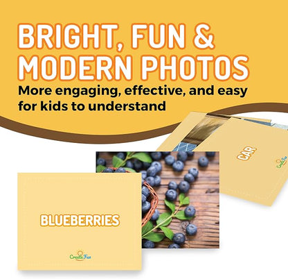 50 Noun Flash Cards, Fun Vocabulary Builder Educational Learning Photo Cards - Image 5