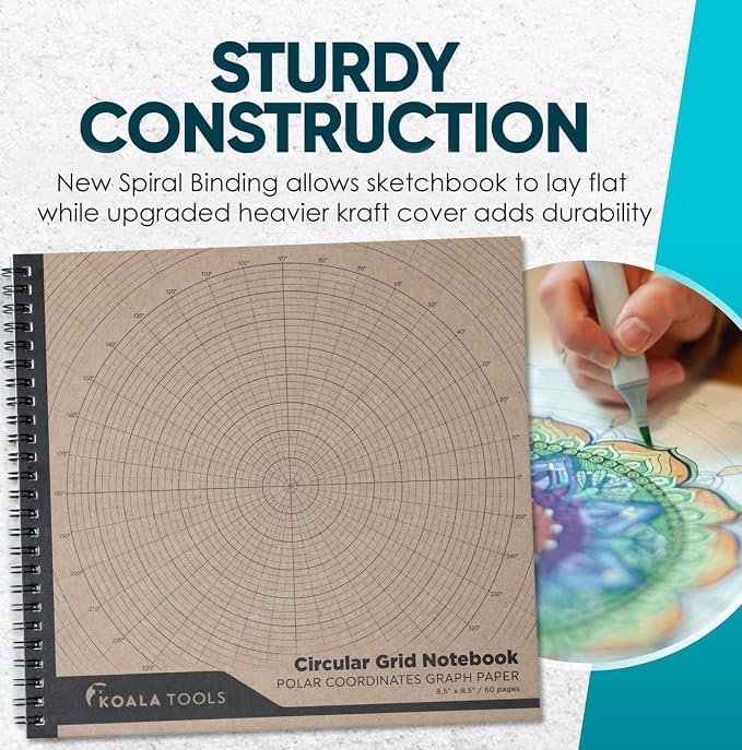 KOALA TOOLS - Circular Grid Sketchbook - Image 3
