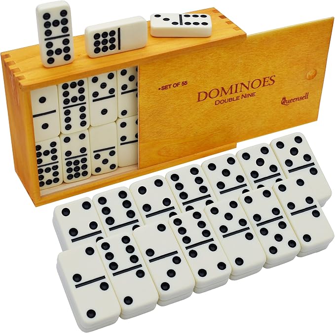 Dominos Game Double 9 by Queensell