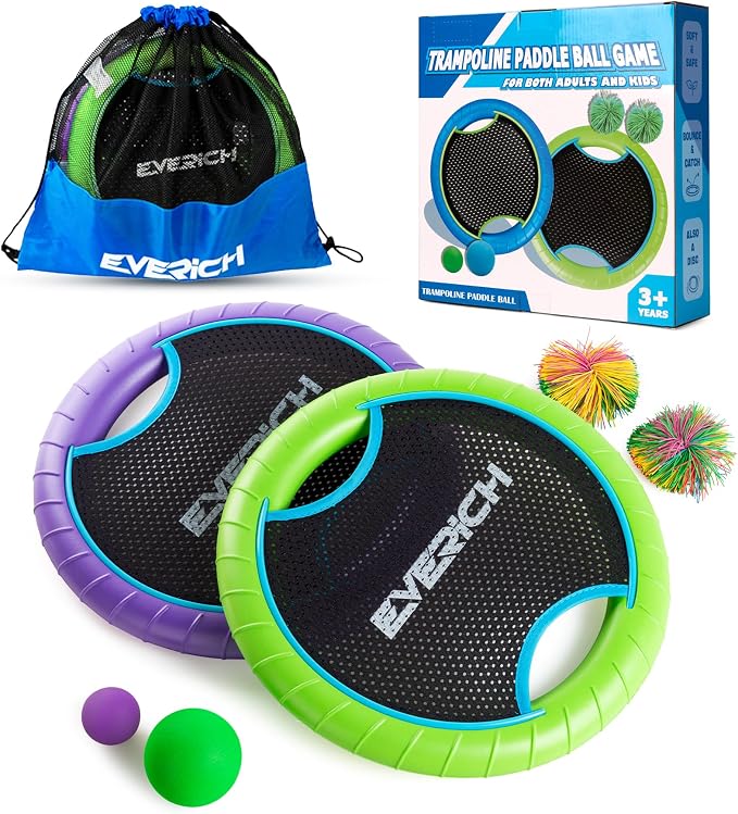 EVERICH TOY Trampoline Paddle Ball Set by EVERICHTOY