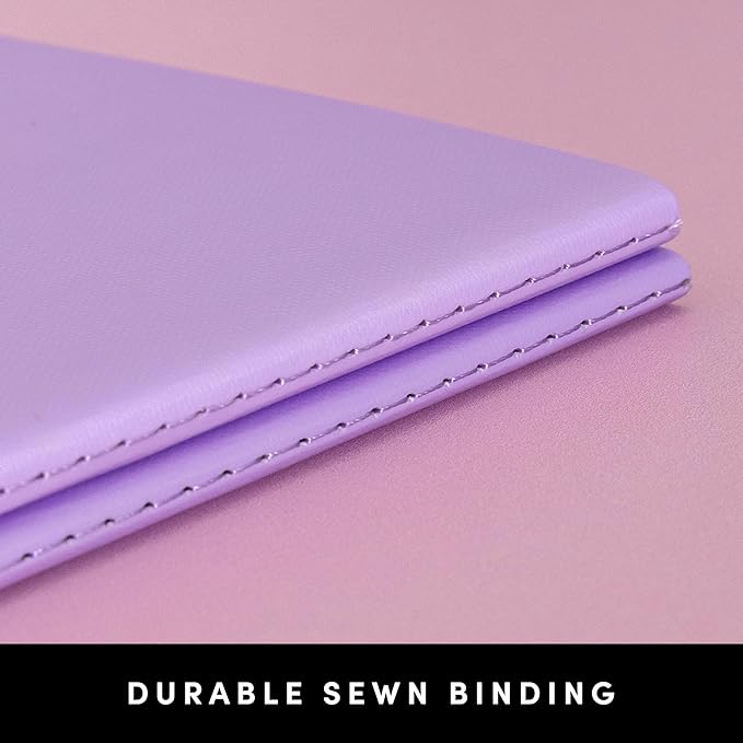 PAPERAGE Soft Cover Lined Journal Notebook, 2 Pack, 100 Pages, Large 7.5 inches - Image 4