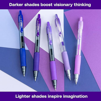 Pilot G2 Premium Gel Roller Pens, Fine Point Gel Pens, Boost Purple Pack - Image 5