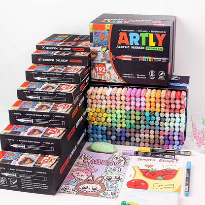 Acrylic Paint Markers, Acrylic Paint Pens, Fabric Markers - Image 2