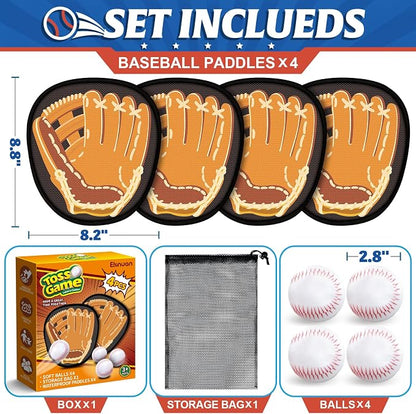 4 Pack Catch Ball Game Set, Outdoor Games - Image 3